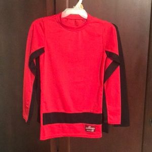 set of two long sleeve layering shirts